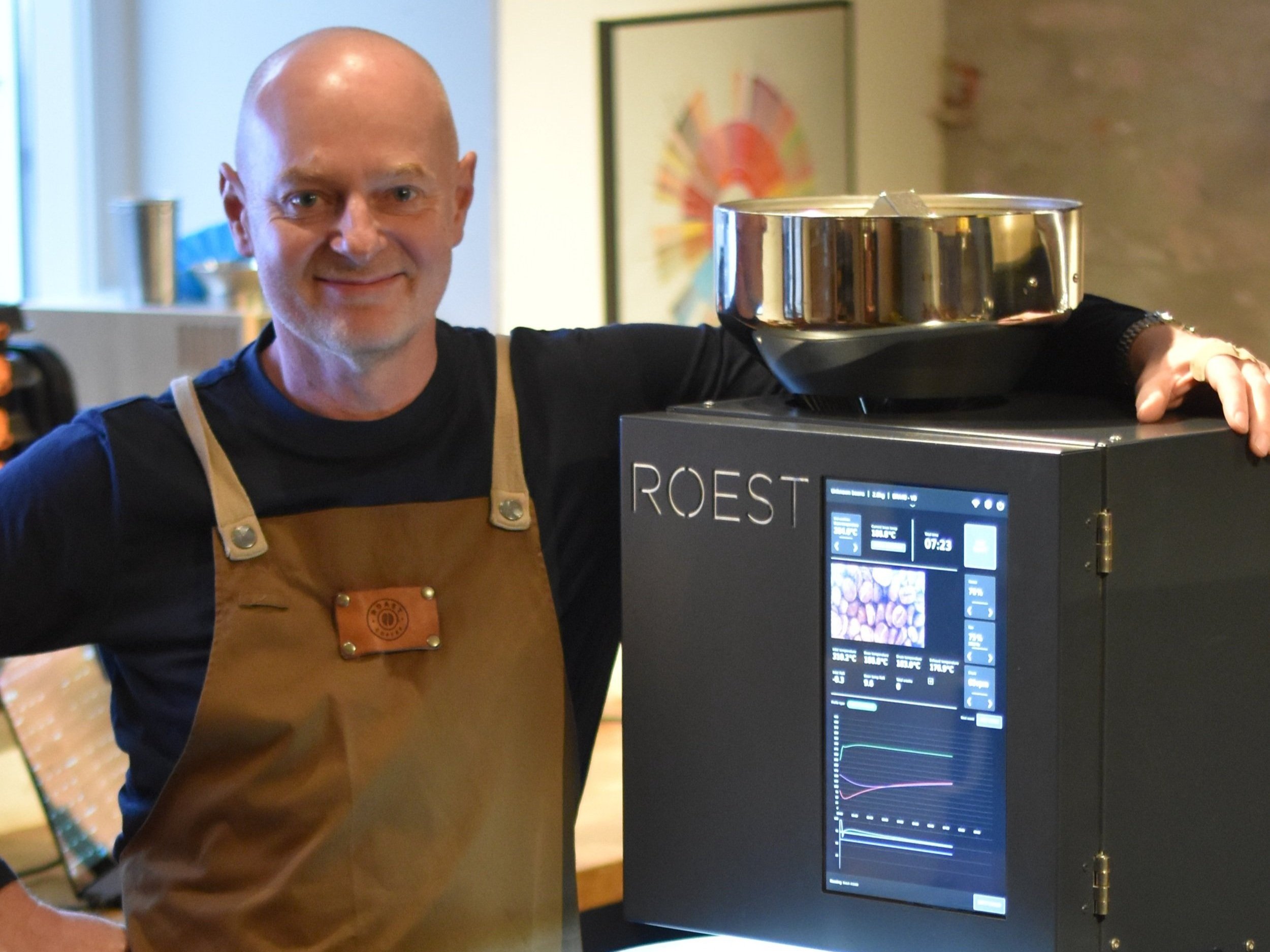 ndreas Astrup with ROAST P3000
