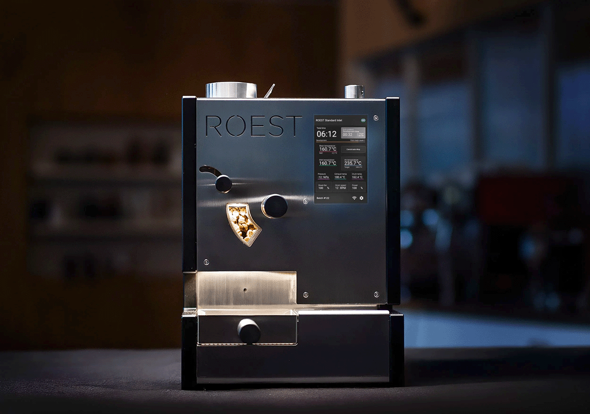 ROEST L200 Ultra front look at the best sample roaster the most advanced roasting technology for professionals